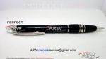 Perfect Replica Montblanc Starwalker Stainless Steel Clip Black Ballpoint Pen For Sale